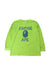 A Green Crewneck Sweatshirts from BAPE KIDS in size 10Y for neutral. (Front View)