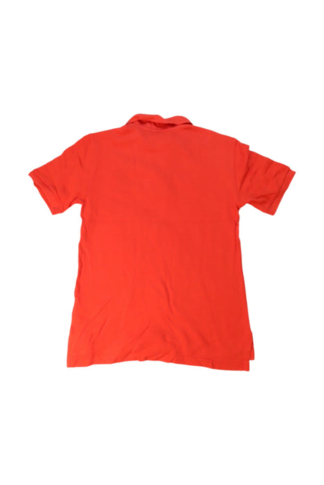 A Red Short Sleeve Polos from Polo Ralph Lauren in size 8Y for boy. (Back View)