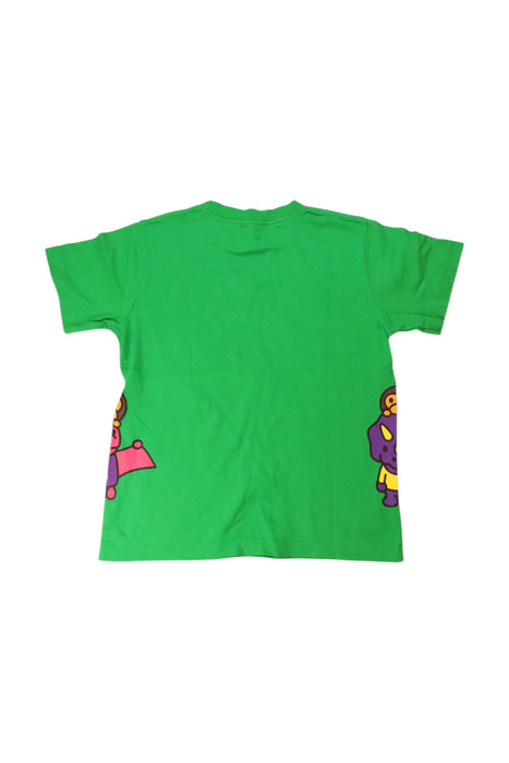 A Green Short Sleeve T Shirts from BAPE KIDS in size 10Y for neutral. (Back View)