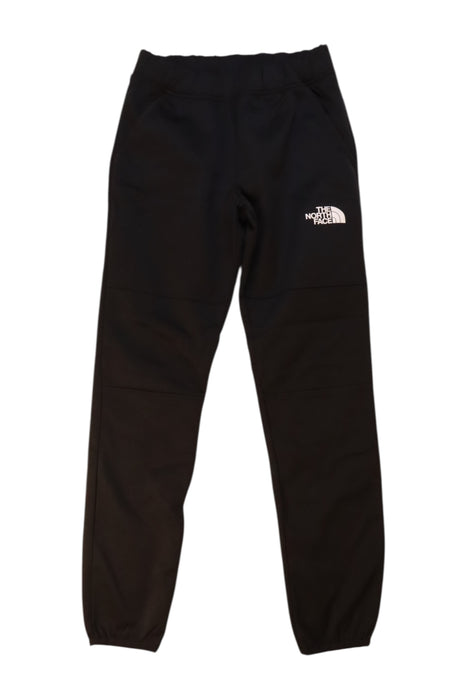 A Black Sweatpants from The North Face in size 10Y for neutral. (Front View)