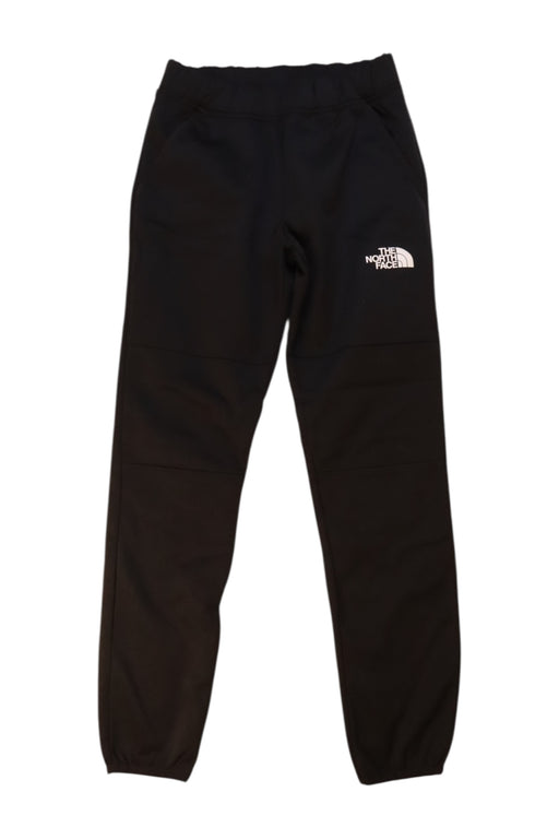 A Black Sweatpants from The North Face in size 10Y for neutral. (Front View)