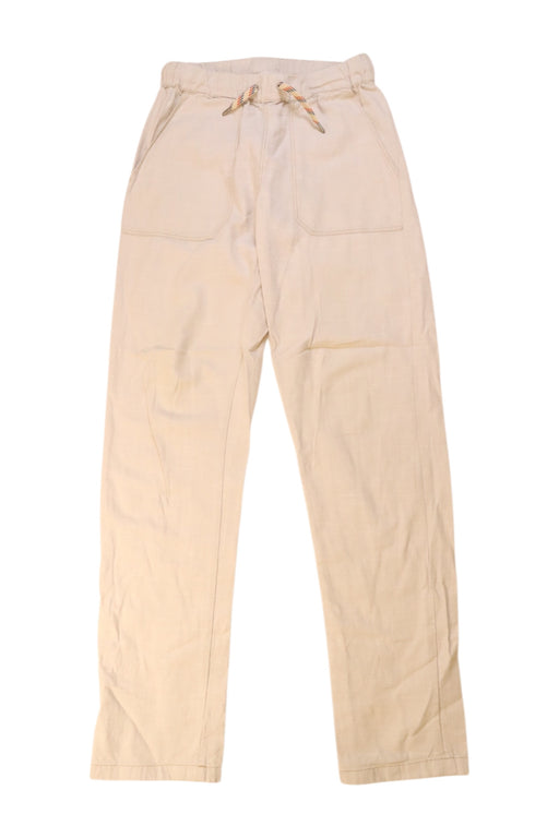 A Beige Casual Pants from Bonpoint in size 12Y for neutral. (Front View)