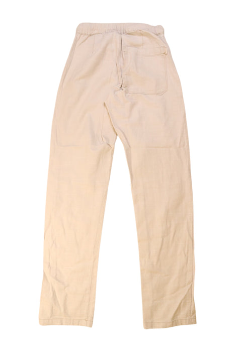 A Beige Casual Pants from Bonpoint in size 12Y for neutral. (Back View)