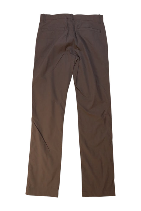 A Brown Dress Pants from Crewcuts in size 12Y for boy. (Back View)