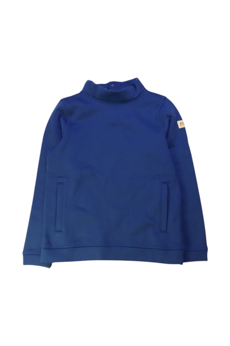 A Blue Crewneck Sweatshirts from Aigle in size 10Y for neutral. (Front View)
