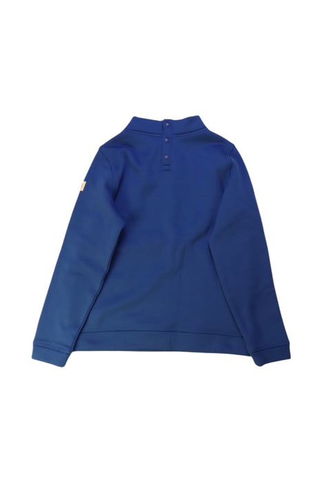 A Blue Crewneck Sweatshirts from Aigle in size 10Y for neutral. (Back View)