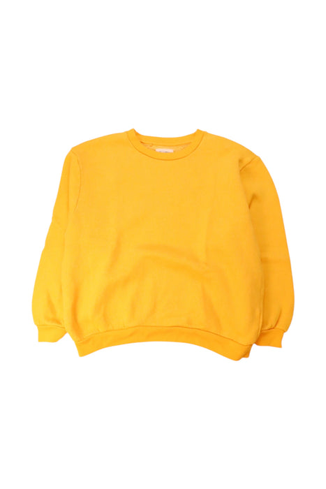 A Yellow Sweatshirts from American Vintage in size 11Y for neutral. (Front View)