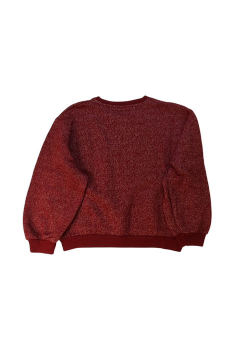 A Red Crewneck Sweatshirts from American Vintage in size 11Y for neutral. (Back View)