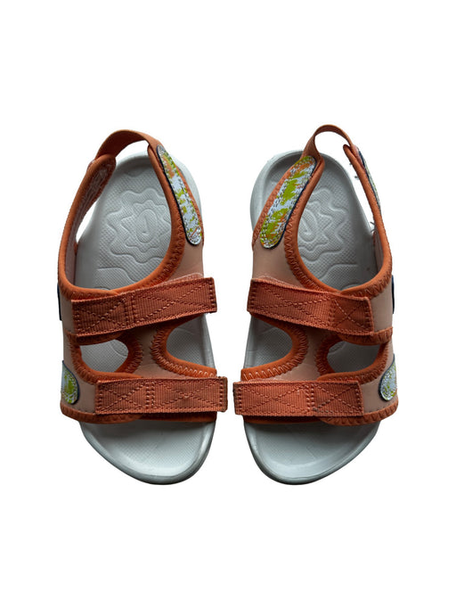A Orange Sandals from Nike in size 5T for neutral. (Front View)