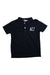 A Navy Short Sleeve Polos from Cyrillus in size 6T for boy. (Front View)