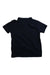 A Navy Short Sleeve Polos from Cyrillus in size 6T for boy. (Back View)