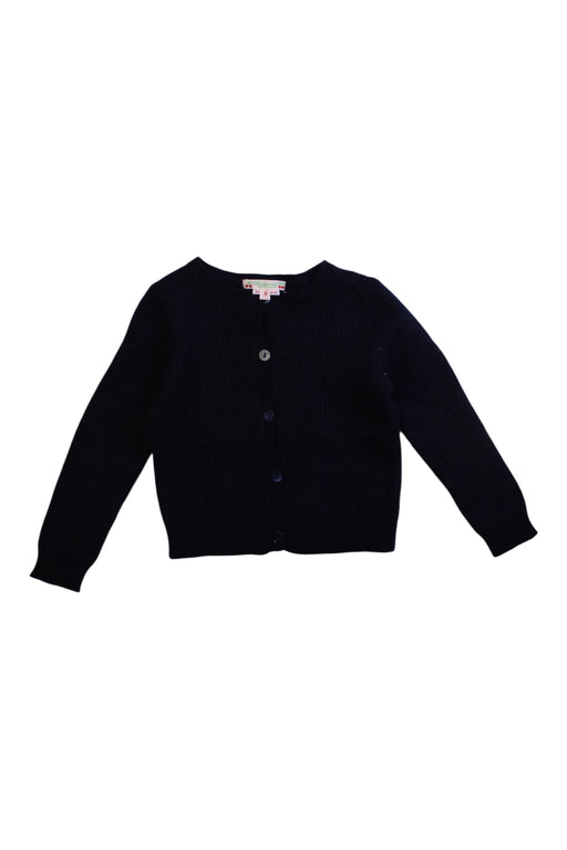 A Black Cardigans from Bonpoint in size 4T for girl. (Front View)