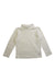 A White Long Sleeve Tops from Petit Bateau in size 4T for girl. (Front View)