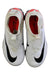 A Multicolour Cleats/Soccer Shoes from Nike in size 7Y for girl. (Back View)