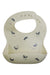 A Ivory Bibs from Mushie in size O/S for neutral. (Front View)