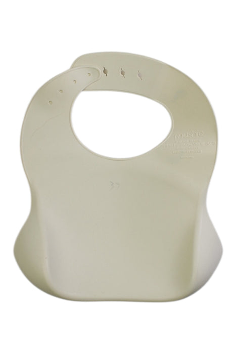 A Ivory Bibs from Mushie in size O/S for neutral. (Back View)