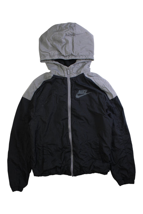 A Black Puffer/Quilted Coats & Outerwear from Nike in size 10Y for neutral. (Front View)