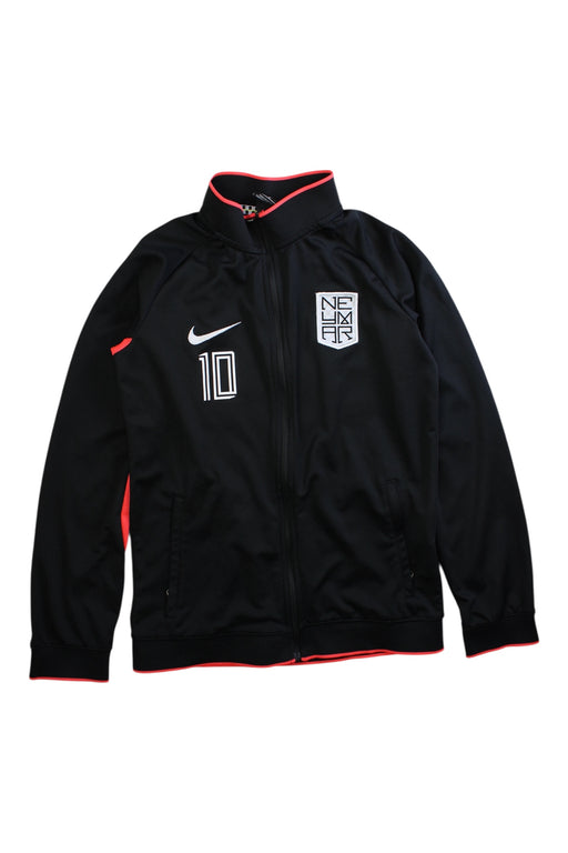 A Black Active Tops from Nike in size 10Y for boy. (Front View)