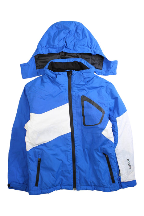 A Blue Puffer/Quilted Coats & Outerwear from Etirel in size 10Y for boy. (Front View)