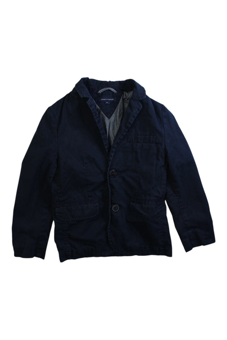 A Navy Blazers from Tommy Hilfiger in size 5T for boy. (Front View)