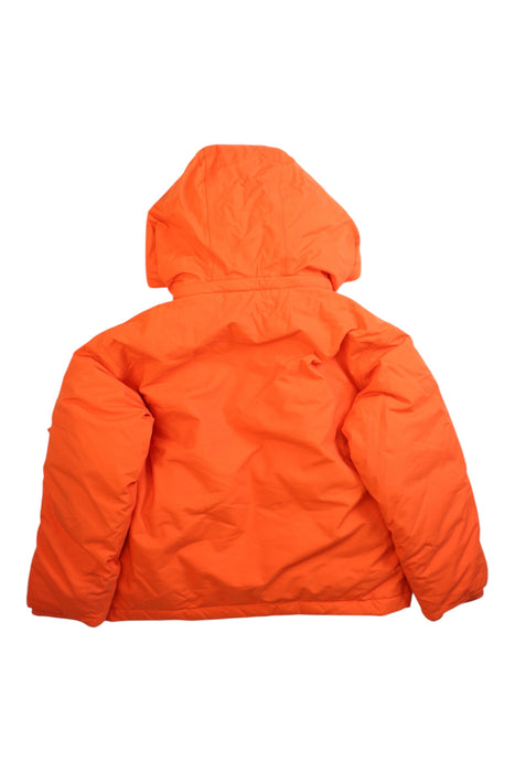 A Orange Puffer/Quilted Coats & Outerwear from Bonpoint in size 6T for girl. (Back View)