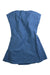 A Blue Sleeveless Dresses from Amelia Milano in size 6T for girl. (Back View)
