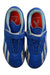 A Blue Cleats/Soccer Shoes from Adidas in size 10Y for boy. (Back View)