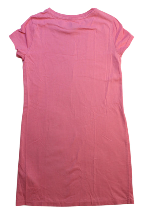 A Pink Short Sleeve Dresses from Polo Ralph Lauren in size 6T for girl. (Back View)