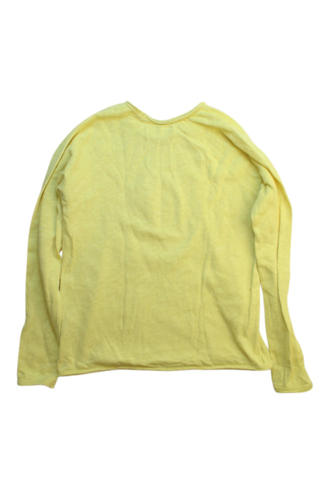 A Yellow Long Sleeve T Shirts from American Vintage in size 9Y for girl. (Back View)