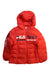 A Red Puffer/Quilted Coats & Outerwear from Fila in size 5T for girl. (Front View)