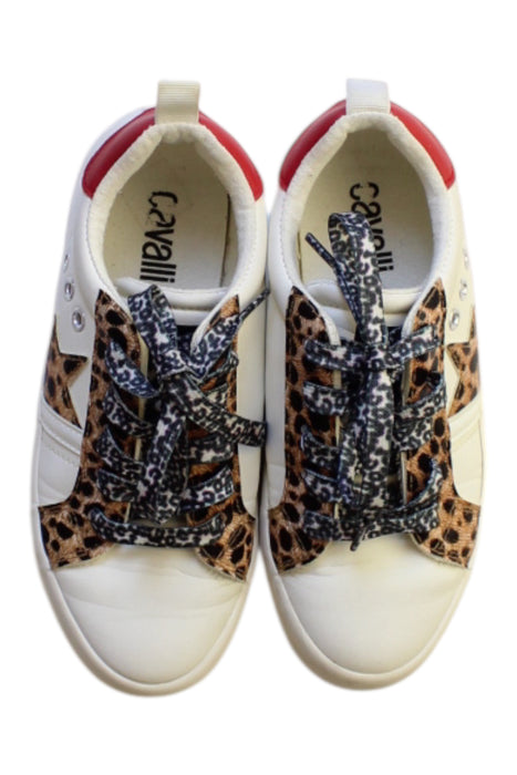 A Multicolour Sneakers from Roberto Cavalli in size 7Y for girl. (Back View)