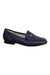 A Navy Loafers & Moccasins from Sam Edelman in size 7Y for girl. (Front View)