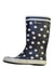 A Black Rain Boots from Aigle in size 5T for neutral. (Front View)