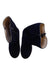 A Navy Winter Boots from Jacadi in size 5T for girl. (Back View)