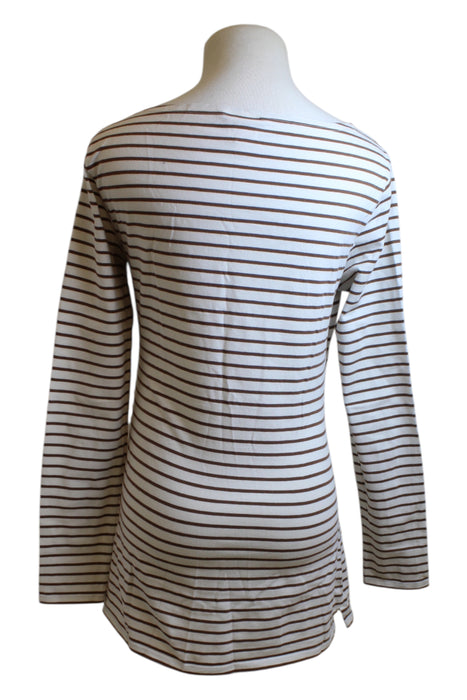 A White Long Sleeve Tops from Boob in size Maternity-M for girl. (Back View)