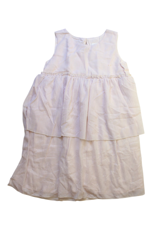 A Ivory Sleeveless Dresses from Carrément Beau in size 8Y for girl. (Front View)