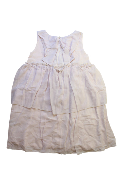 A Ivory Sleeveless Dresses from Carrément Beau in size 8Y for girl. (Back View)