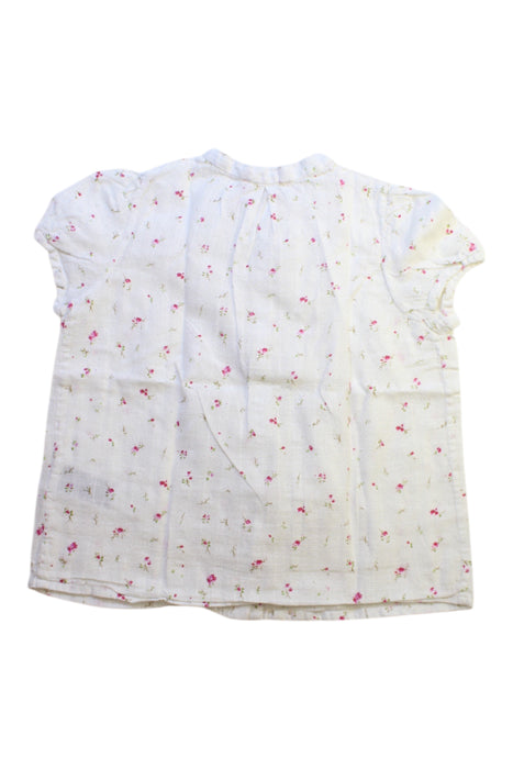 A White Short Sleeve Shirts from Bonpoint in size 8Y for girl. (Back View)