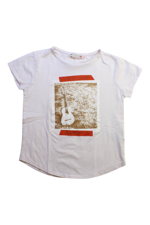 A White Short Sleeve T Shirts from Bonpoint in size 8Y for girl. (Front View)