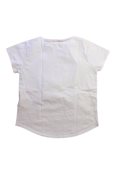 A White Short Sleeve T Shirts from Bonpoint in size 8Y for girl. (Back View)