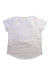 A White Short Sleeve T Shirts from Bonpoint in size 8Y for girl. (Back View)