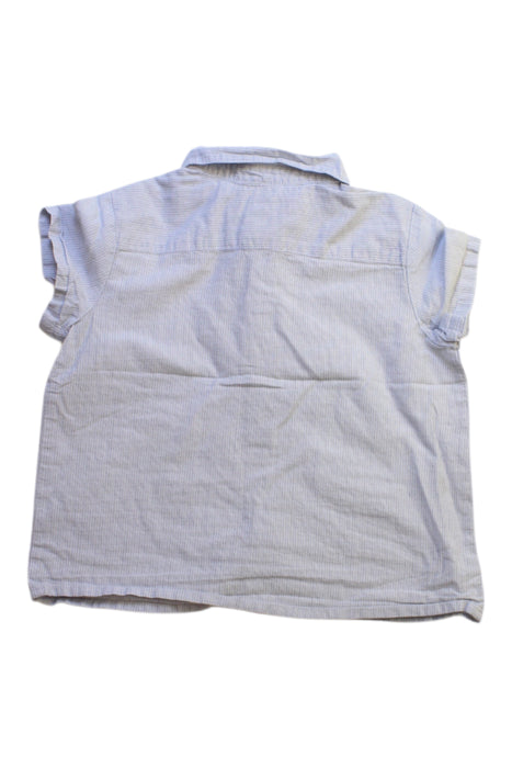 A White Short Sleeve Shirts from Bonpoint in size 2T for boy. (Back View)