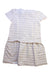 A White Short Sleeve Dresses from The Little White Company in size 5T for girl. (Back View)