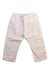 A White Casual Pants from Bonpoint in size 2T for girl. (Front View)