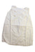 A Ivory Sleeveless Dresses from Les Enfantines in size 6T for girl. (Front View)