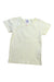A White Short Sleeve T Shirts from Petit Bateau in size 4T for girl. (Front View)