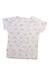 A White Short Sleeve T Shirts from Petit Bateau in size 4T for girl. (Back View)