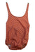 A Red Swimsuits from Caramel in size 2T for girl. (Front View)