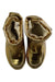A Gold Winter Boots from Rubber Duck in size 6T for boy. (Back View)