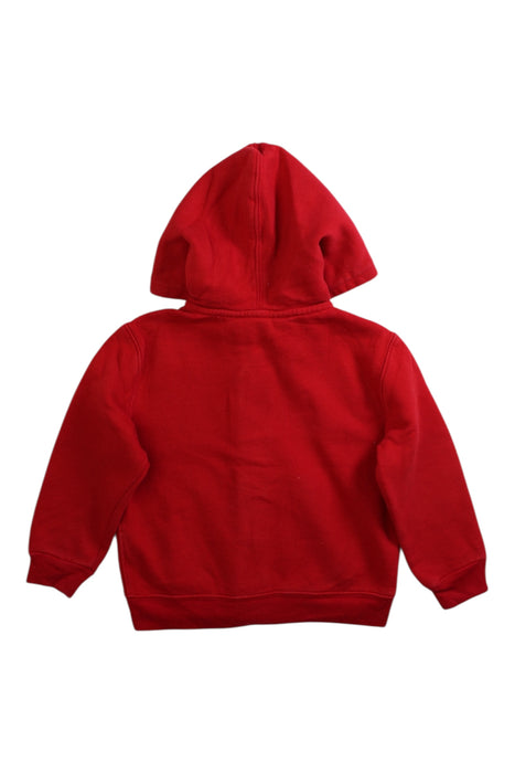 A Red Hooded Sweatshirts from Polo Ralph Lauren in size 2T for boy. (Back View)